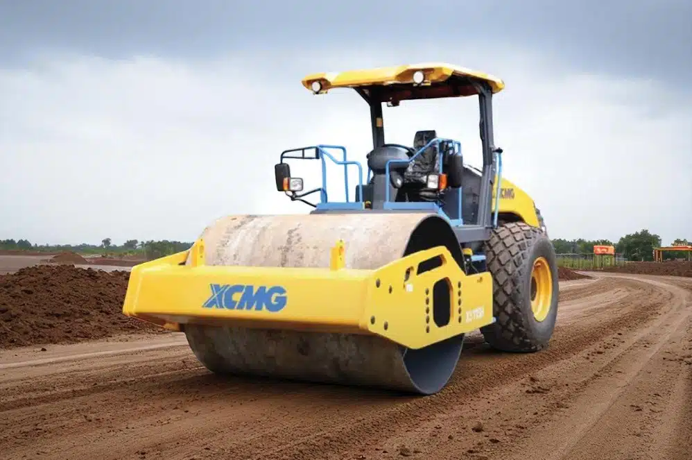 Road compactor